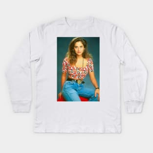 natalie imbruglia Kids Long Sleeve T-Shirt